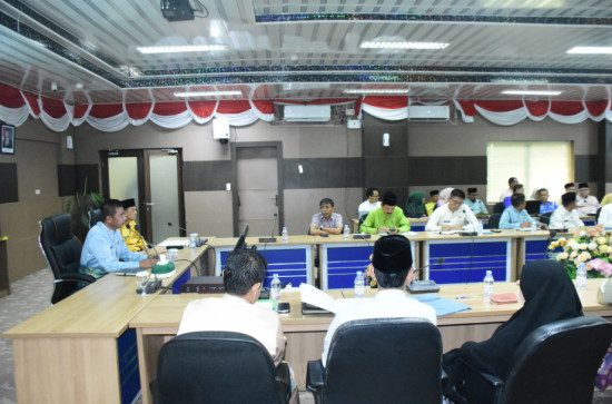 Bupati Kampar Ahmad Yuzar Pimpin Langsung Rapat Lanjutan Sinkronisasi Renja Tahun 2026. 