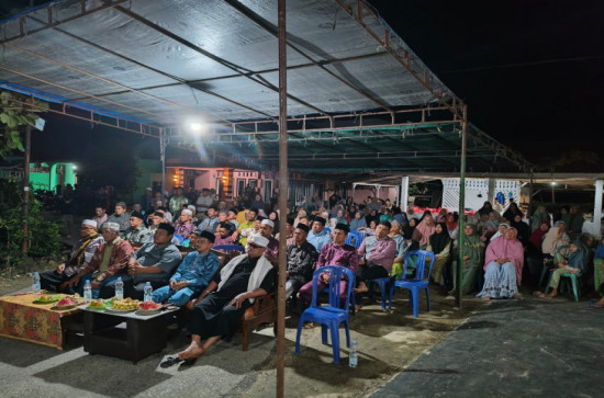 Wujudkan Generasi Muda Yang Berakhlak , Pemerintah Desa Empat Balai Gelar Tabligh Akbar dan Peringatan Isra’ Mi’raj Nabi Muhammad SAW