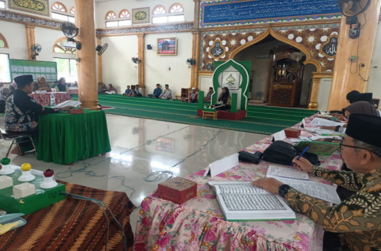 Hari Pertama MTQ ke-54 Tingkat Kabupaten Di Kampar Utara Lombakan Sebanyak 9 Cabang. 