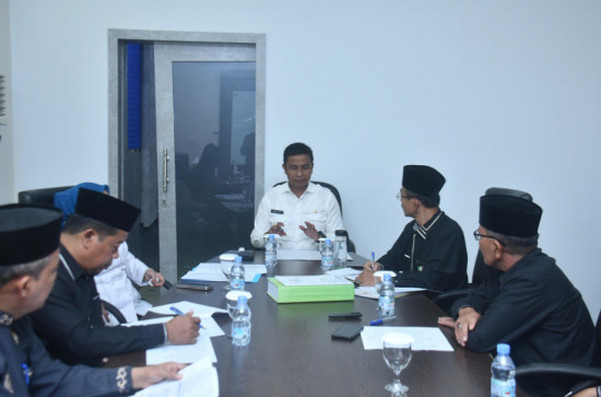 Baznas Kab. Kampar Silahturahmi dan Sampaikan Laporan Tahunan, Bupati Kampar : Kelola Zakat Sesuai dengan Peruntukan.