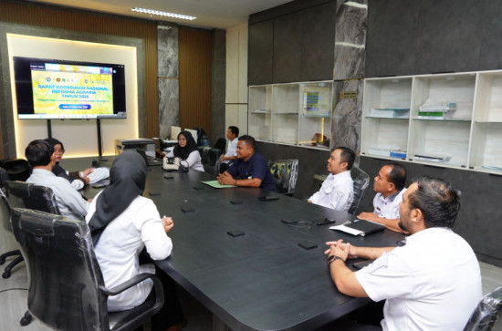 Pemkab Kampar Ikuti Rakor Reforma Agraria Nasional 2025