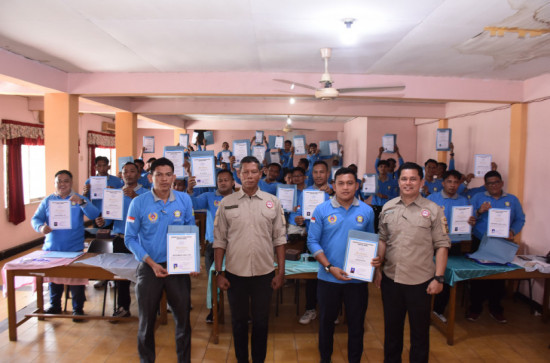 Sebanyak 42 Generasi Muda Voli Kampar Resmi Berlisensi Sebagai Pelatih dan Wasit