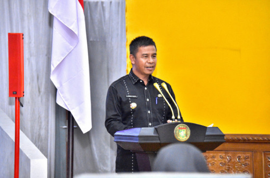 Bupati Kampar Sampaikan Jawaban Atas Pandangan Umum Fraksi-Fraksi Terhadap LKPJ Bupati Kampar Tahun Anggaran 2024.