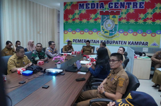 Mewakili Bupati, Sekda Kampar Hambali Ikuti Rakor Tiga Agenda dengan Mentri Dalam Negeri