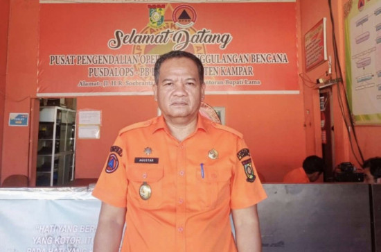 Diberitakan Dokumen Kajian Resiko Bencana tak kunjung Rampung, Kalaksa BPBD Kabupaten Kampar  Sampaikan Klasifikasi 