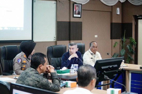 Pemkab Kampar Gelar Rakor Pengamanan dan Pengendalian Lalu Lintas Nataru 2025/2026.