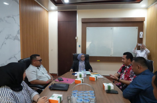 Wakil Bupati Kampar Menerima Audiensi Dari Rumah Sakit Pelita Perhentian Raja 