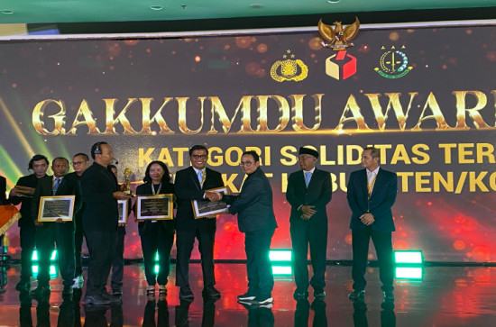 Raih Juara III Kategori Soliditas dan Fasilitasi Terbaik di Ajang Gakkumdu Award 2025, Bawaslu Kampar Apresiasi Kejari dan Polres 