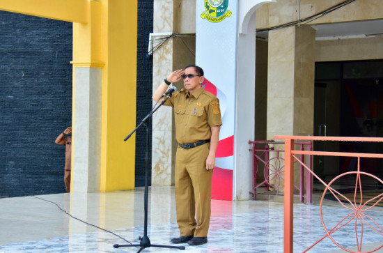 Pimpin Apel Pagi, Ir. Azwan Mengajak Semua Untuk Memperkuat Sinergi dan mendukung Capaian Visi dan Misi Kabupaten Kampar. 