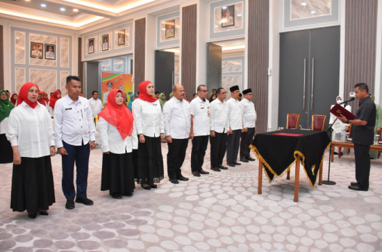 Ikut Dilantik Sebagai Pengurus Dekranasda Kab. Kampar, Plt. Kadis Kominfo Dan Persandian Kab. Kampar Siapkan Strategi Promosi. 