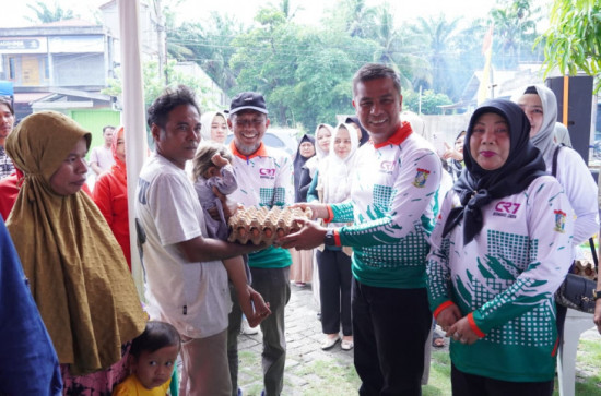 Bupati Kampar Ahmad Yuzar Launching Pemberian Paket Rekomendasi Tim Pakar PKMK untuk Seluruh Anak Stunting se-Kabupaten Kampar