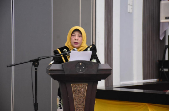 Bunda Paud Kampar T. Nurheryani Buka Workshop penyusunan Modul Ajar Deep Learning dan Penandatanganan Perjanjian Kerjasama Bunda PAUD dengan Organisasi dan Lembaga Mitra