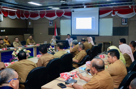 Sukseskan Program Strategis Nasional, Bupati Kampar minta Setiap OPD Agar Segera dapat menindak Lanjuti. 
