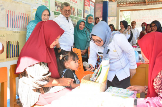 Wakil Bupati Kampar Tinjau Pelaksanaan Program Zero Dose Imunisasi Di Kab. Kampar. 