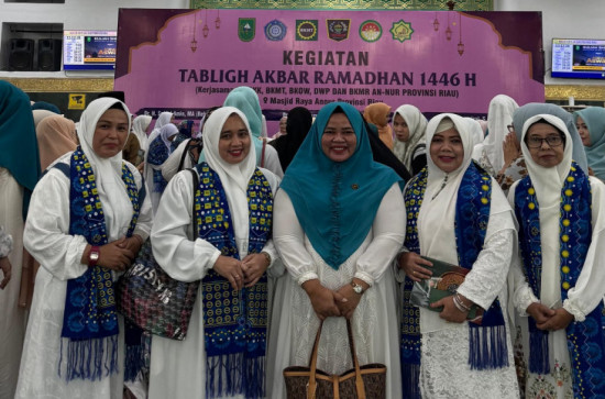GOW Dan BKMT Kabupaten Kampar Hadiri Tabliq Akbar Ramadhan 1446 H. 