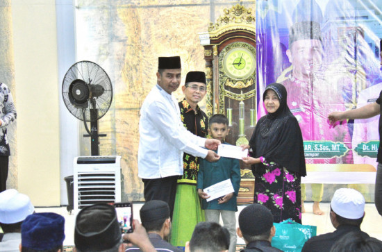 Pemda Kampar Bersama Masyarakat Peringati  Nuzul Qur’an Bertepatan Malam 17 Ramadhan 1446 H