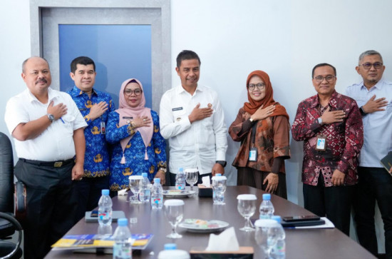 Bupati dan Wakil Bupati Kampar Sambut Kunjungan Kerja DJPB Riau. 