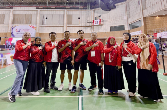 Bangga! Dua Anak Kampar Tampil di Ajang Badminton Internasional Asia Pacific Special Olympics 2025