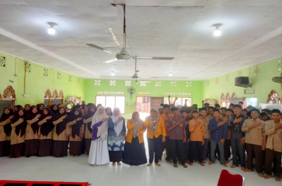 Forum Puspa Madani Kab. Kampar Gandeng Kemenag Kab. Kampar Lakukan Penyuluhan Dan Pembinan Kepada Remaja Usia Sekolah 