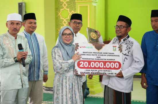 Safari di Deli Makmur, Wakil Bupati Dr Mishari Sampaikan Program Kampar dihati. 