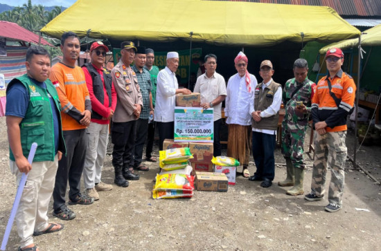 Baznas Kampar Langsung Salurkan Donasi Masyarakat Kampar ke Daerah Terdampak Bencana