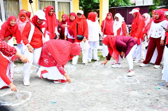 Meriahkan HUT RI Ke-80 Tahun 2025, GOW Kab. Kampar Gelar Berbagai Lomba 