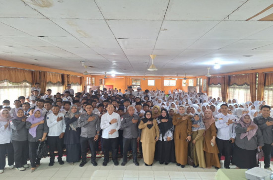 Generasi Muda Hebat Tanpa Narkoba: BNK Kampar Bangun Kesadaran Sejak Bangku Sekolah