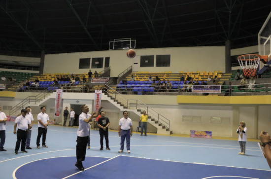 Turnamen Basketball Sempena Peringatan Hari Bhayangkara KE-79 Resmi di Buka 