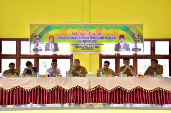 Wakili Pj Bupati Kampar, Asisten II Suhermi Buka dan Pimpin Musrenbangcam Kecamatan Kampar Kiri Hulu untuk Penyusunan RKPD Tahun 2026