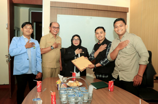 Wakil Bupati Kampar Misharti Apresiasi BEM UNRI Pilih Kampar Pusat Pelatihan Organisasi