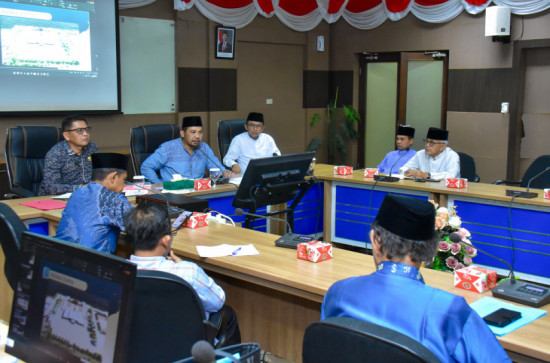 Pemerintah Kabupaten Kampar Gelar Rapat Teknis Persiapan Keberangkatan MTQ 43 Riau di Kabupaten Bengkalis.