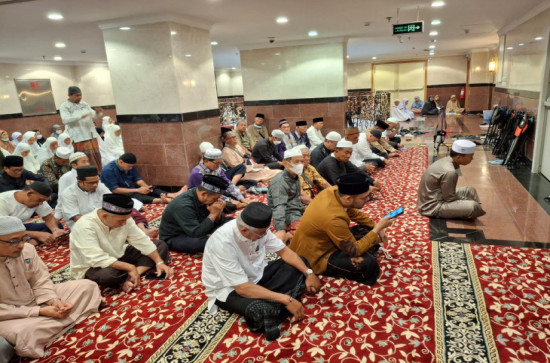 Jamaah Kampar Persiapkan diri Menuju Arafah,  Muzdalifah dan Mina. 