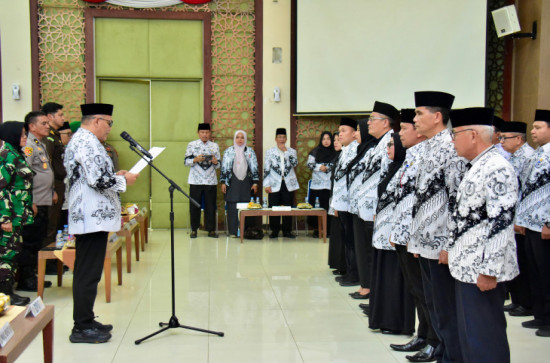 Pengurus PGRI Kampar Periode 2025-2025 Resmi dilantik