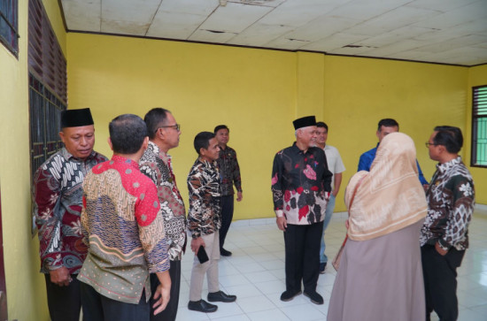 Pemkab Kampar Tinjau Persiapan Seleksi MTQ Tingkat Kabupaten Menuju Provinsi di Gedung LPTQ Kampar