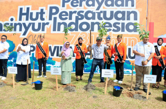HUT PII ke 73, Wakil Bupati Kampar ; Bangun Sinergitas dan Komitmen Bersama Dalam Pelestarian Lingkungan. 