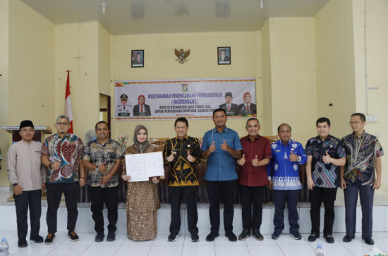 Musrenbang Kecamatan Salo, Hambali : Jadikan Musrenbang Serap Aspirasi Secara Langsung dari Masyarakat. 