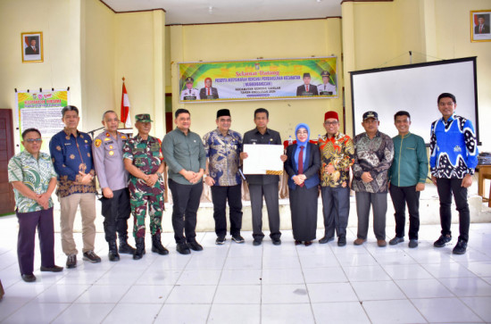 Sebanyak 97 Usulan, Pj Sekda Kampar Berdialog Terhadap Skala Prioritas Pada Musrenbang Kecamatan Gunung Sahilan.