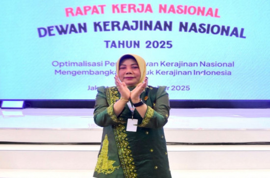 Ketua Dekranasda Kampar Hadiri Rakernas 2025, Dorong Pengrajin Daerah Berdaya Saing Global