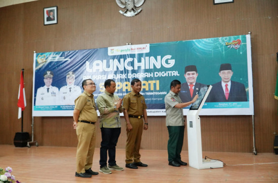 Launching Aplikasi SAPAHATI, Transformasi Digital Pengelolaan Pajak Daerah