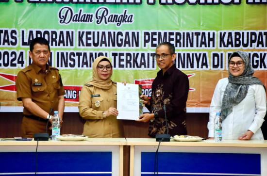 Delapan Kali Raih Opini WTP,  Wabup Kampar  Misharti :  Kita Tak Boleh Cepat Berpuas Diri. 