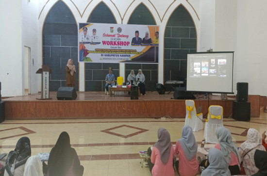 IGTKI Kab. Kampar Laksanakan Workshop Finger Painting Bagi Para Guru TK/PAUD Se Kab. Kampar. 