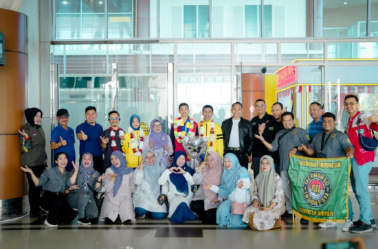 Wakil Bupati Kampar Sambut Putra Kampar Atlet Nasional Juara I pada Asean Taekwondo Federation Championship 2025. 