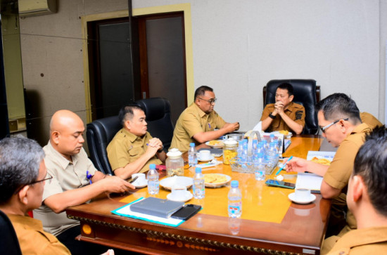Sekda Kampar Pimpin Rapat Penyusunan Memori Serah Terima Jabatan Penjabat Bupati