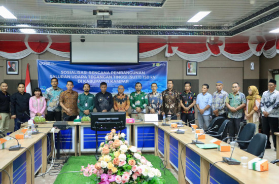 Pemerintah Kabupaten Kampar Gelar Sosialisasi Pembangunan saluran Udara Tegangan Tinggi (SUTET) 