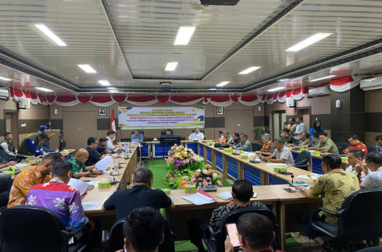 Wakili Bupati Kampar, Sekda Kampar Hambali Buka Workshop Inisiasi Penyusunan Dokumen Rencana Penanggulangan Bencana (RPB) Kampar Tahun 2025. 