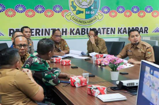 Dukung Program Strategi Nasional, Pemkab Kampar Terus Lakukan koordinasi dan Komunikasi dengan Pemerintah Pusat. 