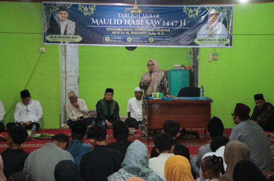 Hadiri Tabligh Akbar Maulid Nabi Muhammad SAW 1447 H di Desa Teratak, Wakil Bupati : Jadikan  Nabi Muhammad SAW sebagai Tauladan dalam Kehidupan Sehari-hari 