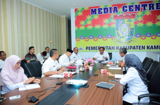 Wujudkan Pertumbuhan Ekonomi Daerah Melalui Akses Keuangan Yang Lebih Merata, Pemerintah Kabupaten Kampar Ikuti Rapat Pleno Ke-2. TPKAD. 