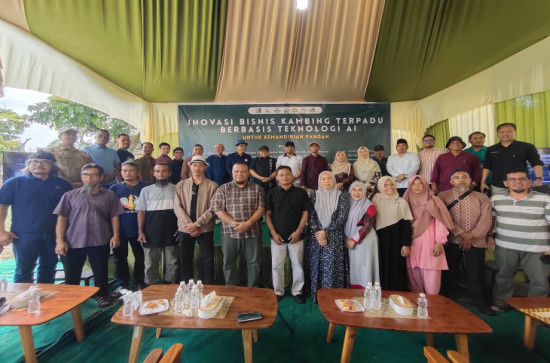 Pemkab Kampar Dukung Penuh Inovasi Bisnis Kambing Terpadu Berbasis AI. 