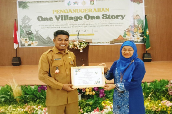 Desa Alam Panjang Raih Penghargaan “The Most Outstanding Cultural Story Pada Ajang OVOS 2025 Tingkat Kabupaten Kampar